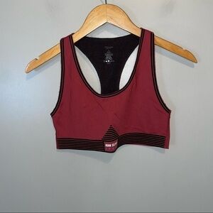 Adam Selman Sport Bra Bonded Nylon Spandex